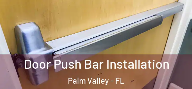  Door Push Bar Installation Palm Valley - FL
