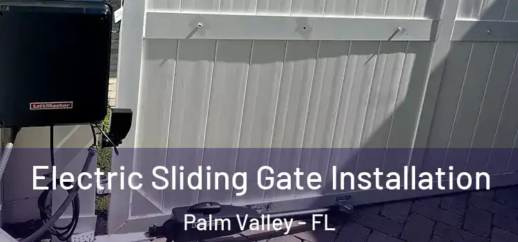  Electric Sliding Gate Installation Palm Valley - FL